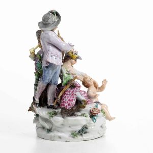 Gruppo<BR>Nove, Manifattura Antonibon, gestione Parolin, 1781-1802<BR><BR>  - Asta Maioliche e Porcellane - Associazione Nazionale - Case d'Asta italiane