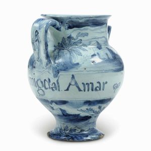 Orciolo<BR>Savona, XVIII secolo<BR>  - Asta Maioliche e Porcellane - Associazione Nazionale - Case d'Asta italiane