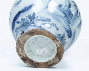 Orciolo<BR>Savona, XVIII secolo<BR>  - Asta Maioliche e Porcellane - Associazione Nazionale - Case d'Asta italiane