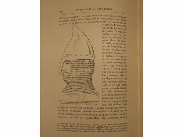 Léon Gautier : La chevalerie  - Asta La Collezione Bucciarelli: libri antichi ed incunaboli - Associazione Nazionale - Case d'Asta italiane