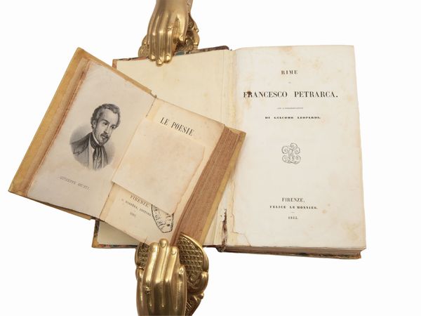 GIUSEPPE GIUSTI : Le poesie di Giuseppe Giusti  - Asta La Collezione Bucciarelli: libri antichi ed incunaboli - Associazione Nazionale - Case d'Asta italiane
