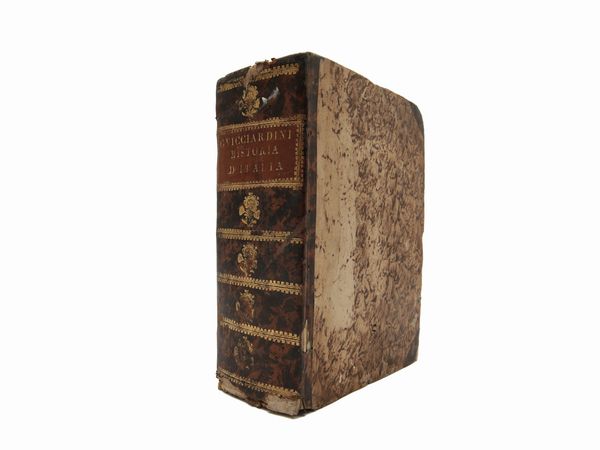 Francesco Guicciardini : La Historia d'Italia di M. Francesco Guicciardini gentil'huomo fiorentino...  - Asta La Collezione Bucciarelli: libri antichi ed incunaboli - Associazione Nazionale - Case d'Asta italiane