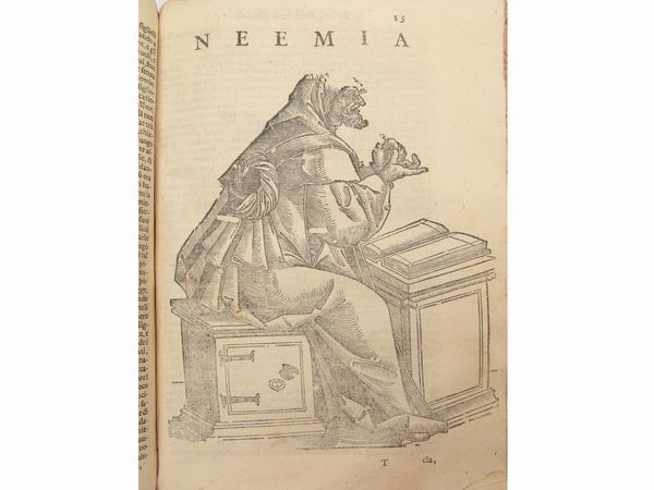 FLAVIUS IOSEPHUS : Delle Antichit, e Guerre Giudaiche  - Asta La Collezione Bucciarelli: libri antichi ed incunaboli - Associazione Nazionale - Case d'Asta italiane