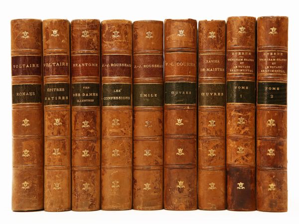 Letteratura ottocentesca francese  - Asta La Collezione Bucciarelli: libri antichi ed incunaboli - Associazione Nazionale - Case d'Asta italiane