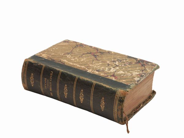 MARCUS ANNAEUS LUCANUS : De bello civili pars prima [-altera]...  - Asta La Collezione Bucciarelli: libri antichi ed incunaboli - Associazione Nazionale - Case d'Asta italiane