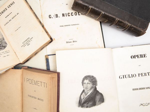 Poesia e prosa italiana  - Asta La Collezione Bucciarelli: libri antichi ed incunaboli - Associazione Nazionale - Case d'Asta italiane