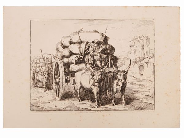 Bartolomeo Pinelli : Dei costumi di Roma  - Asta La Collezione Bucciarelli: libri antichi ed incunaboli - Associazione Nazionale - Case d'Asta italiane