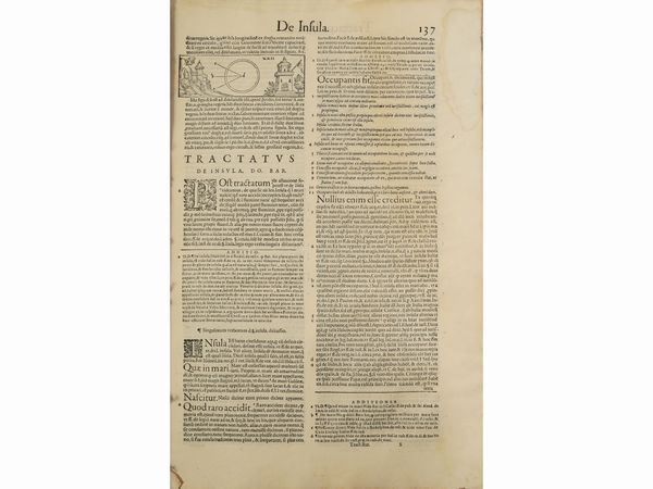 BARTOLO DA SASSOFERRATO : Consilia, quaestiones et tractatus Bartoli  Saxoferrato...  - Asta La Collezione Bucciarelli: libri antichi ed incunaboli - Associazione Nazionale - Case d'Asta italiane