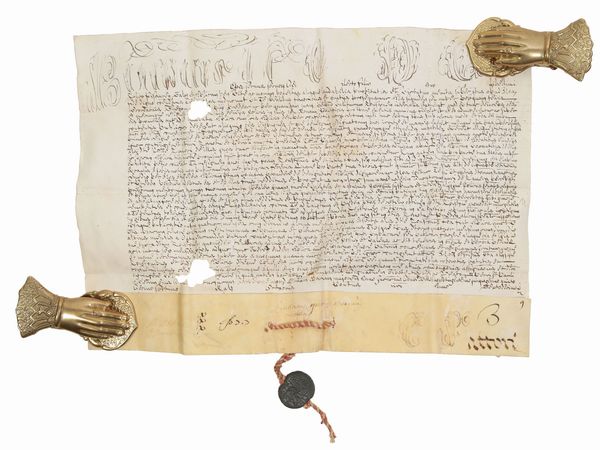 Benedetto XIV : Tre bolle papali  - Asta La Collezione Bucciarelli: libri antichi ed incunaboli - Associazione Nazionale - Case d'Asta italiane