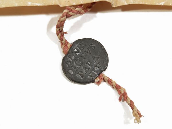 Benedetto XIV : Tre bolle papali  - Asta La Collezione Bucciarelli: libri antichi ed incunaboli - Associazione Nazionale - Case d'Asta italiane