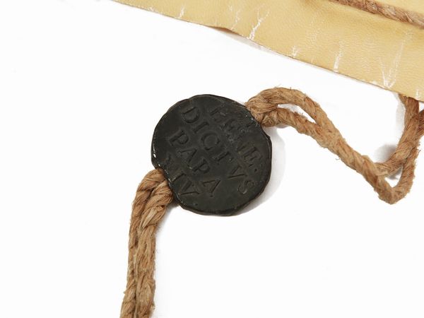 Benedetto XIV : Tre bolle papali  - Asta La Collezione Bucciarelli: libri antichi ed incunaboli - Associazione Nazionale - Case d'Asta italiane