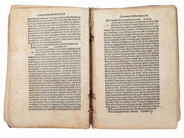 Johannes Cassianus : Opus Ioannis Eremite qui & Cassianus dicitur...  - Asta La Collezione Bucciarelli: libri antichi ed incunaboli - Associazione Nazionale - Case d'Asta italiane