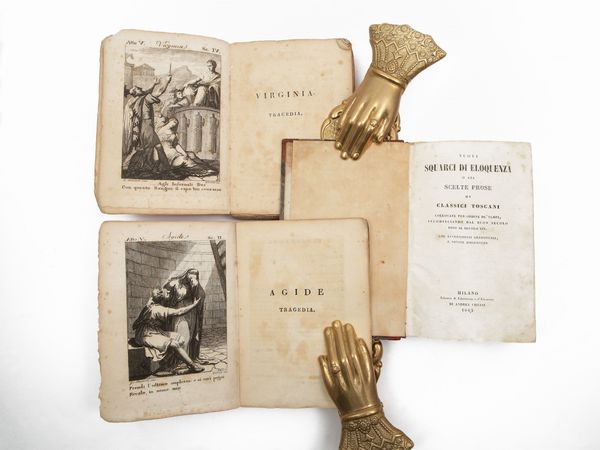 VITTORIO ALFIERI : Tragedie di Vittorio Alfieri da Asti  - Asta La Collezione Bucciarelli: libri antichi ed incunaboli - Associazione Nazionale - Case d'Asta italiane