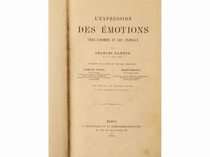 CHARLES DARWIN - L'expression des émotions chez l'homme et les animaux