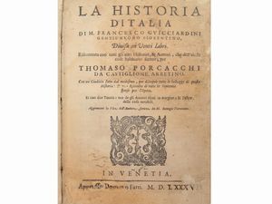 Francesco Guicciardini - La Historia d'Italia di M. Francesco Guicciardini gentil'huomo fiorentino...
