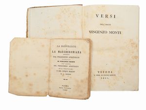 VINCENZO MONTI - Poesie dell'abate Vincenzo Monti