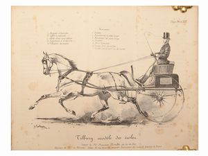 Louis Edme: vicomte de Montigny : Manuel des piqueurs, cochers, grooms et palefreniers...  - Asta La Collezione Bucciarelli: libri antichi ed incunaboli - Associazione Nazionale - Case d'Asta italiane