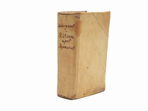 Willelm Hendrik Nieupoort : Rituum qui olim apud Romanos obtinuerunt succinta explicatio...  - Asta La Collezione Bucciarelli: libri antichi ed incunaboli - Associazione Nazionale - Case d'Asta italiane