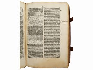 Agostino Nifo : Destructiones destructionum Auerroys cum Augustini niphi de Suessa expositione...  - Asta La Collezione Bucciarelli: libri antichi ed incunaboli - Associazione Nazionale - Case d'Asta italiane