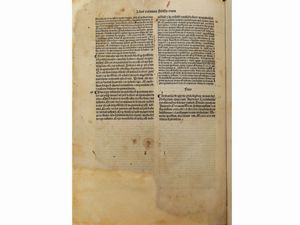 Agostino Nifo : Destructiones destructionum Auerroys cum Augustini niphi de Suessa expositione...  - Asta La Collezione Bucciarelli: libri antichi ed incunaboli - Associazione Nazionale - Case d'Asta italiane