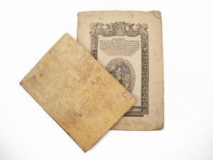 Orationi della Congregatione della Immacolata Concettione De Mercanti, & Artisti di Ancona  - Asta La Collezione Bucciarelli: libri antichi ed incunaboli - Associazione Nazionale - Case d'Asta italiane