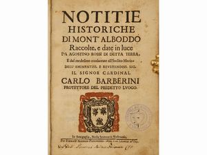 Agostino Rossi - Notitie historiche di Mont'Alboddo...