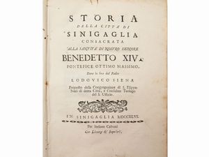 Ludovico Siena - Storia della citt di Sinigaglia...