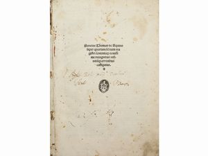 Tommaso d'Aquino - Sanctus Thomas de Aquino super quartum librum magistri sententiarum nouissime recognitus