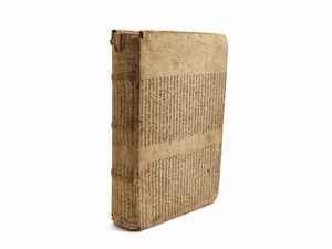 Tommaso d'Aquino : Sanctus Thomas de Aquino super quartum librum magistri sententiarum nouissime recognitus  - Asta La Collezione Bucciarelli: libri antichi ed incunaboli - Associazione Nazionale - Case d'Asta italiane