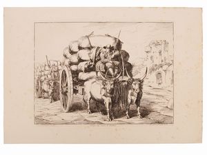 Bartolomeo Pinelli : Dei costumi di Roma  - Asta La Collezione Bucciarelli: libri antichi ed incunaboli - Associazione Nazionale - Case d'Asta italiane