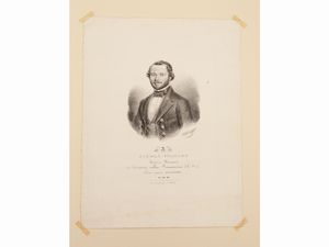 Ritratti di cantanti e ballerini in tourne marchigiane  - Asta La Collezione Bucciarelli: libri antichi ed incunaboli - Associazione Nazionale - Case d'Asta italiane