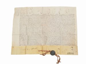 Benedetto XIV : Tre bolle papali  - Asta La Collezione Bucciarelli: libri antichi ed incunaboli - Associazione Nazionale - Case d'Asta italiane