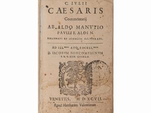 Gaius Iulius Caesar - C. Iulii Caesaris Commentarij ab Aldo Manutio emendati et scholiis illustrati