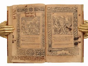 ANDREA ALCIATI : D. And. Alciati Emblemata denuo ab ipso autore recognita  - Asta La Collezione Bucciarelli: libri antichi ed incunaboli - Associazione Nazionale - Case d'Asta italiane