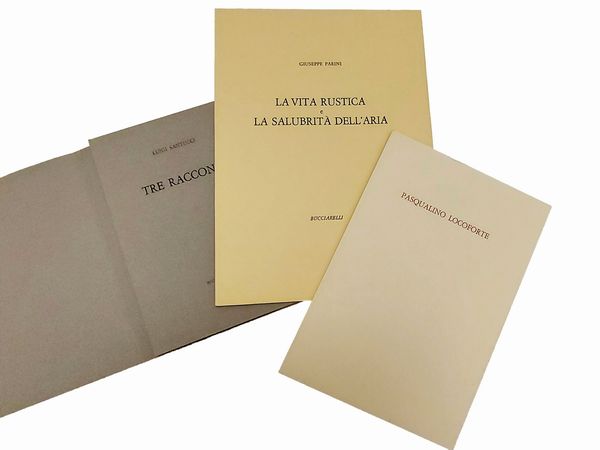 Biasion - Castellani - Saetti  - Asta La collezione Bucciarelli: dipinti, grafiche, edizioni d'artista - Associazione Nazionale - Case d'Asta italiane