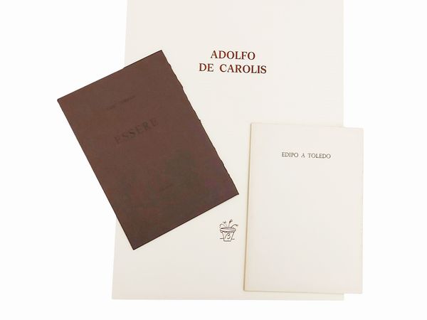 Bompadre - De Carolis - Caff�  - Asta La collezione Bucciarelli: dipinti, grafiche, edizioni d'artista - Associazione Nazionale - Case d'Asta italiane