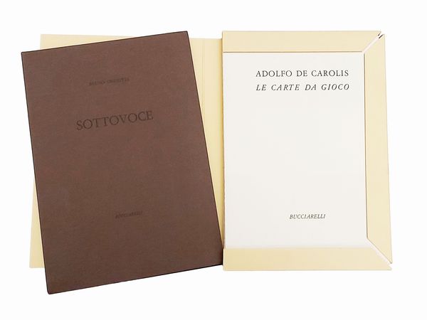 De Carolis - Gardenal  - Asta La collezione Bucciarelli: dipinti, grafiche, edizioni d'artista - Associazione Nazionale - Case d'Asta italiane