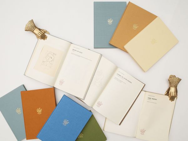 Dieci libri d'artista  - Asta La collezione Bucciarelli: dipinti, grafiche, edizioni d'artista - Associazione Nazionale - Case d'Asta italiane