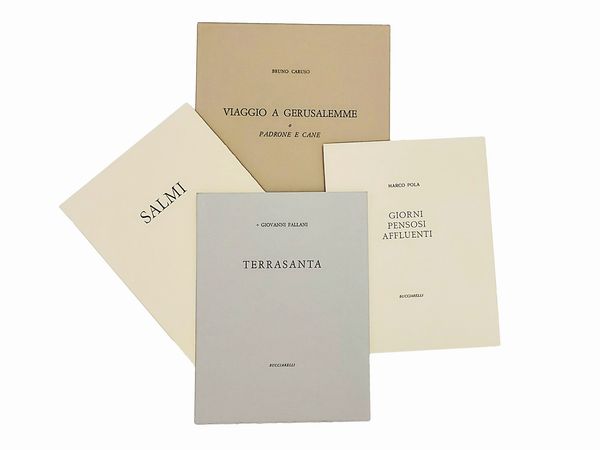 Fazzini - Caruso - Piacesi - Conti  - Asta La collezione Bucciarelli: dipinti, grafiche, edizioni d'artista - Associazione Nazionale - Case d'Asta italiane