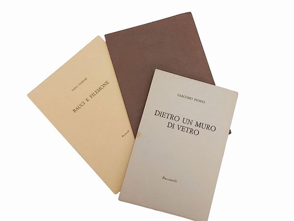 Gardenal - Diamantini - Tamburi  - Asta La collezione Bucciarelli: dipinti, grafiche, edizioni d'artista - Associazione Nazionale - Case d'Asta italiane