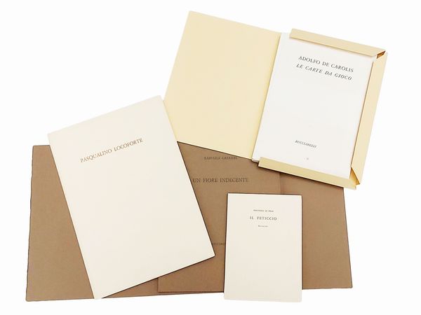 Conti - De Carolis - Fiume - Biasion  - Asta La collezione Bucciarelli: dipinti, grafiche, edizioni d'artista - Associazione Nazionale - Case d'Asta italiane