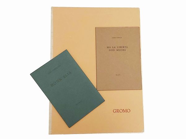 Gromo - Tamburi - Guidi  - Asta La collezione Bucciarelli: dipinti, grafiche, edizioni d'artista - Associazione Nazionale - Case d'Asta italiane