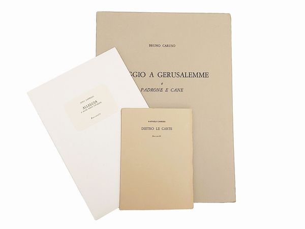 Guidi - Caruso - Fiume  - Asta La collezione Bucciarelli: dipinti, grafiche, edizioni d'artista - Associazione Nazionale - Case d'Asta italiane