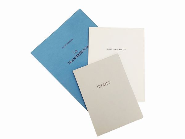 Guidi - Tamburi - Ciarrocchi  - Asta La collezione Bucciarelli: dipinti, grafiche, edizioni d'artista - Associazione Nazionale - Case d'Asta italiane