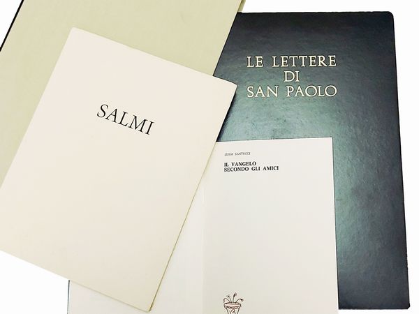 Le lettere di San Paolo  - Asta La collezione Bucciarelli: dipinti, grafiche, edizioni d'artista - Associazione Nazionale - Case d'Asta italiane