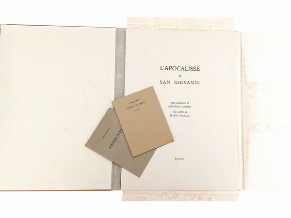 Giovanni Gromo : Lapocalisse di San Giovanni  - Asta La collezione Bucciarelli: dipinti, grafiche, edizioni d'artista - Associazione Nazionale - Case d'Asta italiane