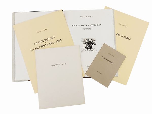 Piacesi - Castellani - Guidi  - Asta La collezione Bucciarelli: dipinti, grafiche, edizioni d'artista - Associazione Nazionale - Case d'Asta italiane