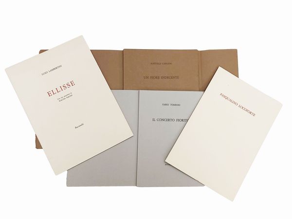 Piacesi - Fiume - Biasion  - Asta La collezione Bucciarelli: dipinti, grafiche, edizioni d'artista - Associazione Nazionale - Case d'Asta italiane