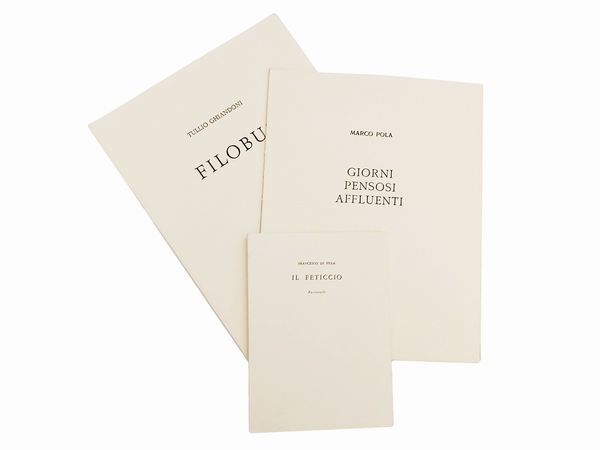 Piacesi - Ghiandoni - Conti  - Asta La collezione Bucciarelli: dipinti, grafiche, edizioni d'artista - Associazione Nazionale - Case d'Asta italiane