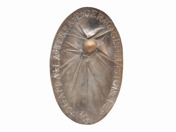 Amerigo Tot : Si apra la terra e germogli il Signore 1979  - Asta La collezione Bucciarelli: dipinti, grafiche, edizioni d'artista - Associazione Nazionale - Case d'Asta italiane